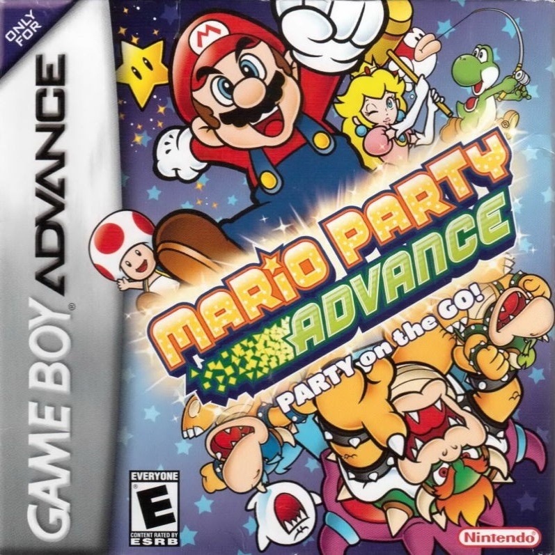 Capa do jogo Mario Party Advance